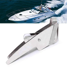 Якорь для лодки шарнирный носовой ролик, нержавеющая сталь шарнирный самозапуск лук анкерный ролик 415 мм
