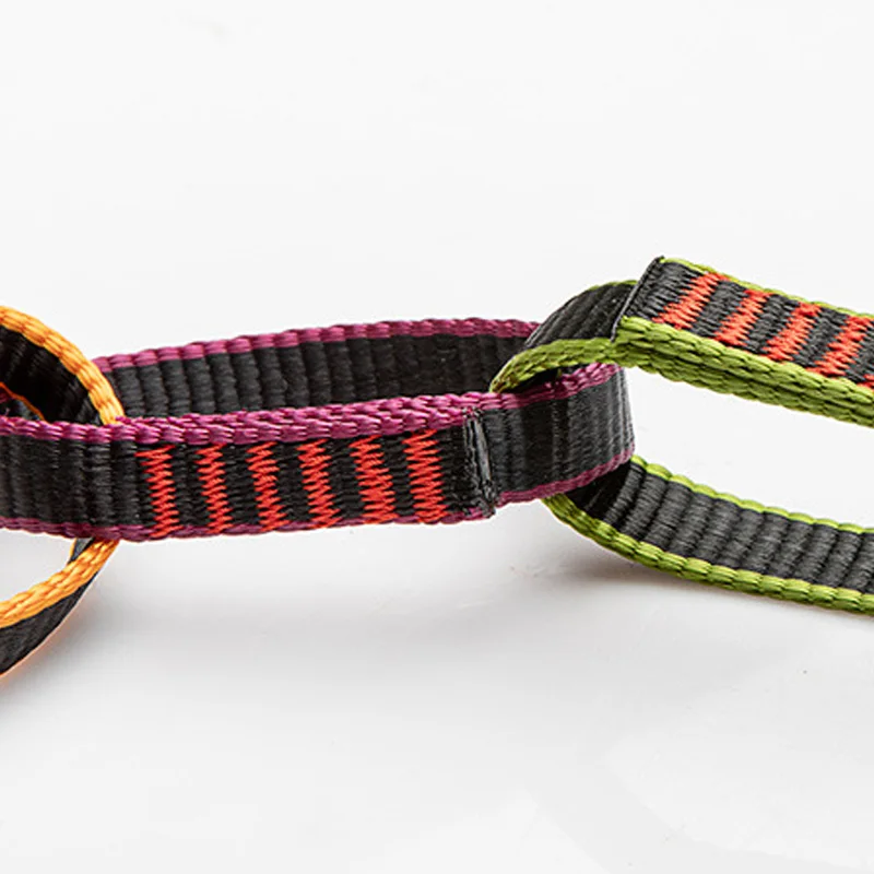 Camnal Outdoor Climbing Equipment Downhill Forming Ring Sling Daisy Chain Daisy Rope Nylon Daisy Chain Personal Anchor System