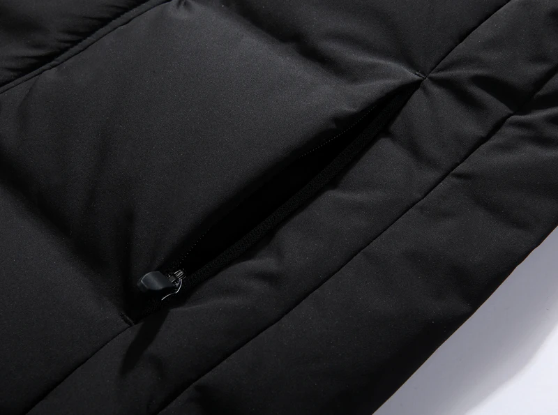 Мужские удлиненные куртки с капюшоном на утином пуху, мужские толстые зимние пуховые пальто, пальто высокого качества, пуховая парка, верхняя одежда для мужчин, JK-308