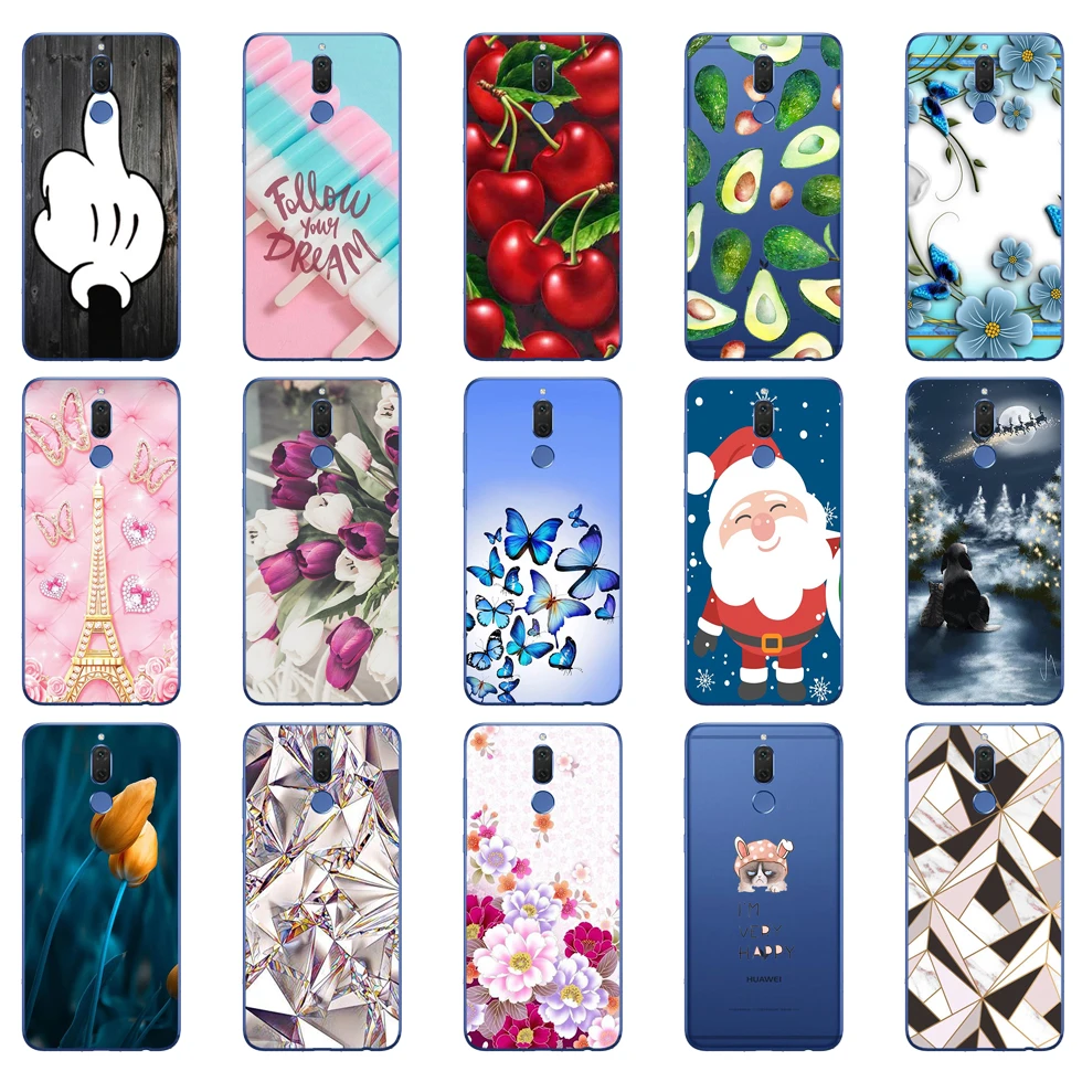 

silicone Case For Huawei Mate 10 lite case soft tpu Phone Cases Cover For Huawei Mate 10 Lite protective coque