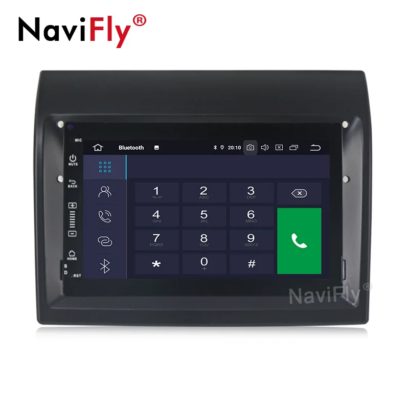 Top NaviFly IPS DSP Android 9.0 Car Multimedia GPS Navigation for Fiat Ducato 2008-2015 Citroen Jumper Peugeot Boxer Car Autoradio 3