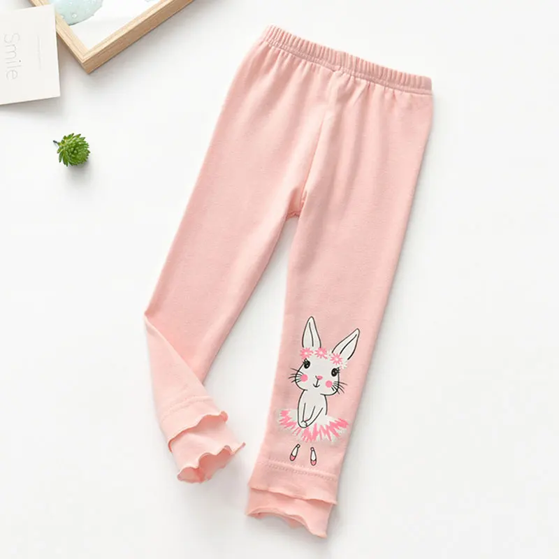 P8225-pink Леггинсы для маленьких девочек; Новинка года; сезон весна; Детские Теплые лосины для девочек; платье для маленьких девочек; леггинсы - Цвет: P8225-pink