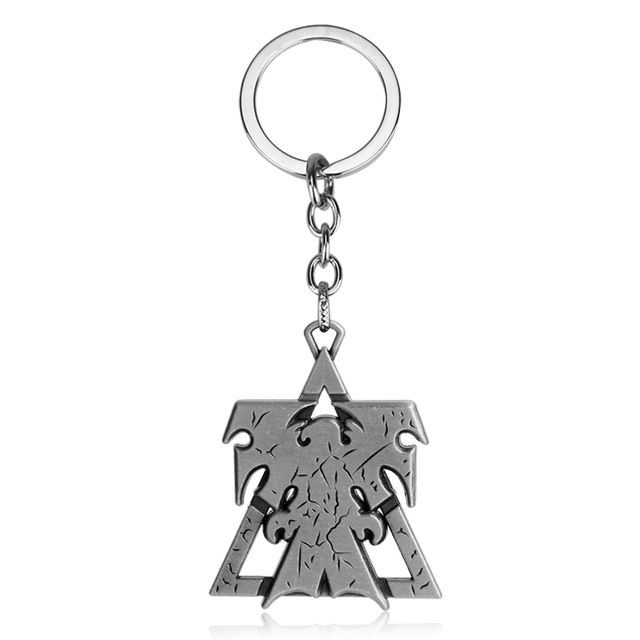 craft II Terran Symbol Zerg Symbol & Wings Of Liberty Keychain Accessories  Ring Terran Keyring Key Holder Souvenir