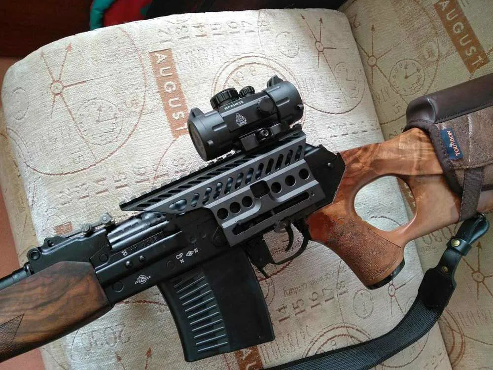 Русский AK47 AK74 Zenitc B-13 20 мм прицела база страйкбол M47 QD Сторона Красный точка Пикатинни для охоты Cerakote Aim WASR Сайга
