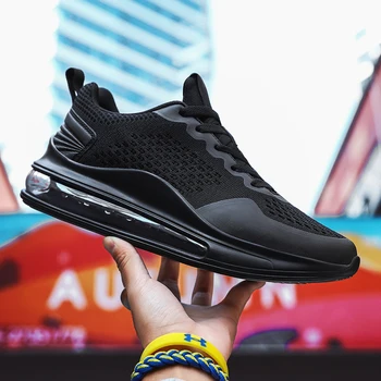 

Men Running Shoes Breathable Mesh Sneakers Men Sport Air Cushion Shoes Light Unisex Outdoor Jogging Shoes Men Athletic Footwear