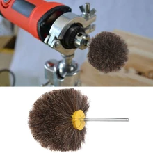 Щетка из конского волоса для снятия заусенцев