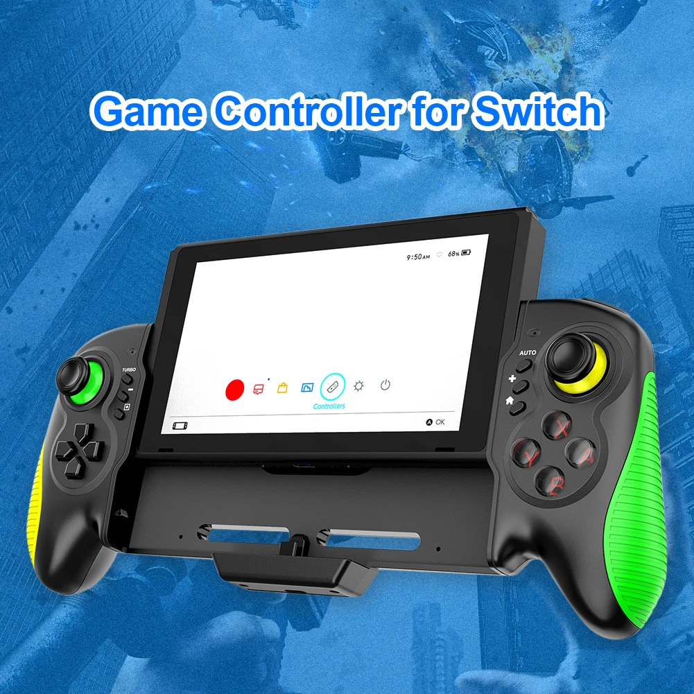 STK-7037 игровой контроллер для Nintendo переключатель геймпад с украшением в виде
