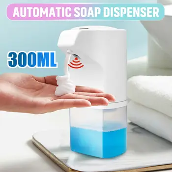 

Automatic Soap Dispenser Touchless Infrared Sensor Soap Dispenser Foam Hands Washing Machine Auto Hand Free USB Charging 300ml