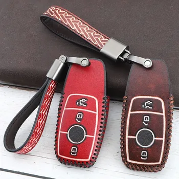 

New Car Remote Key Case Cover Shell For Mercedes Benz E Class E200 E260 E300 E320 Protective Key Covers Holder Accessories
