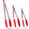 12 inch red Tongs
