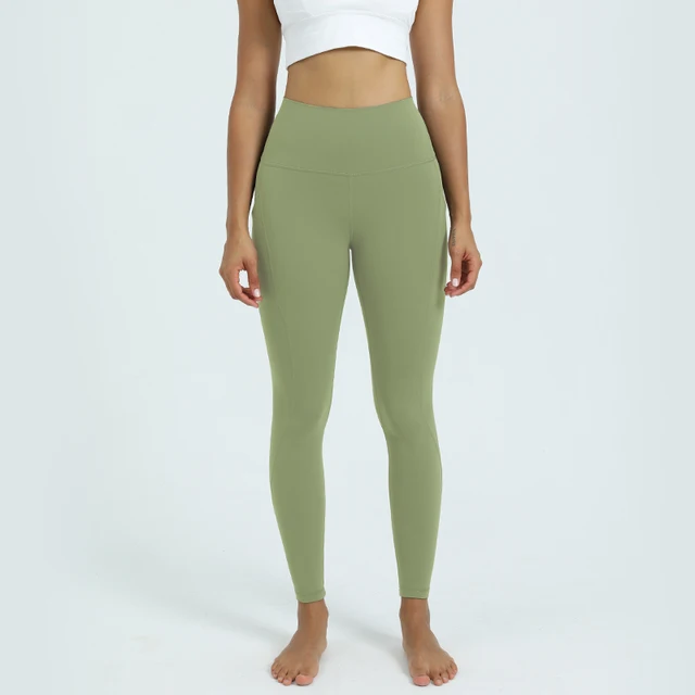 Alo – pantalon de Yoga pour femmes, Leggings de sport, de Gym, de course, d'entraînement, de mise en forme, taille haute, pour les hanches, doux pour la peau, nouvelle collection 3