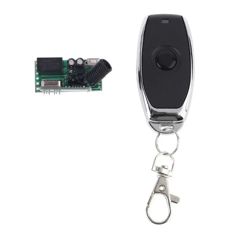 

DC12V Voltage One Button Remote Control Single Light Switch Receiver Module 1CH