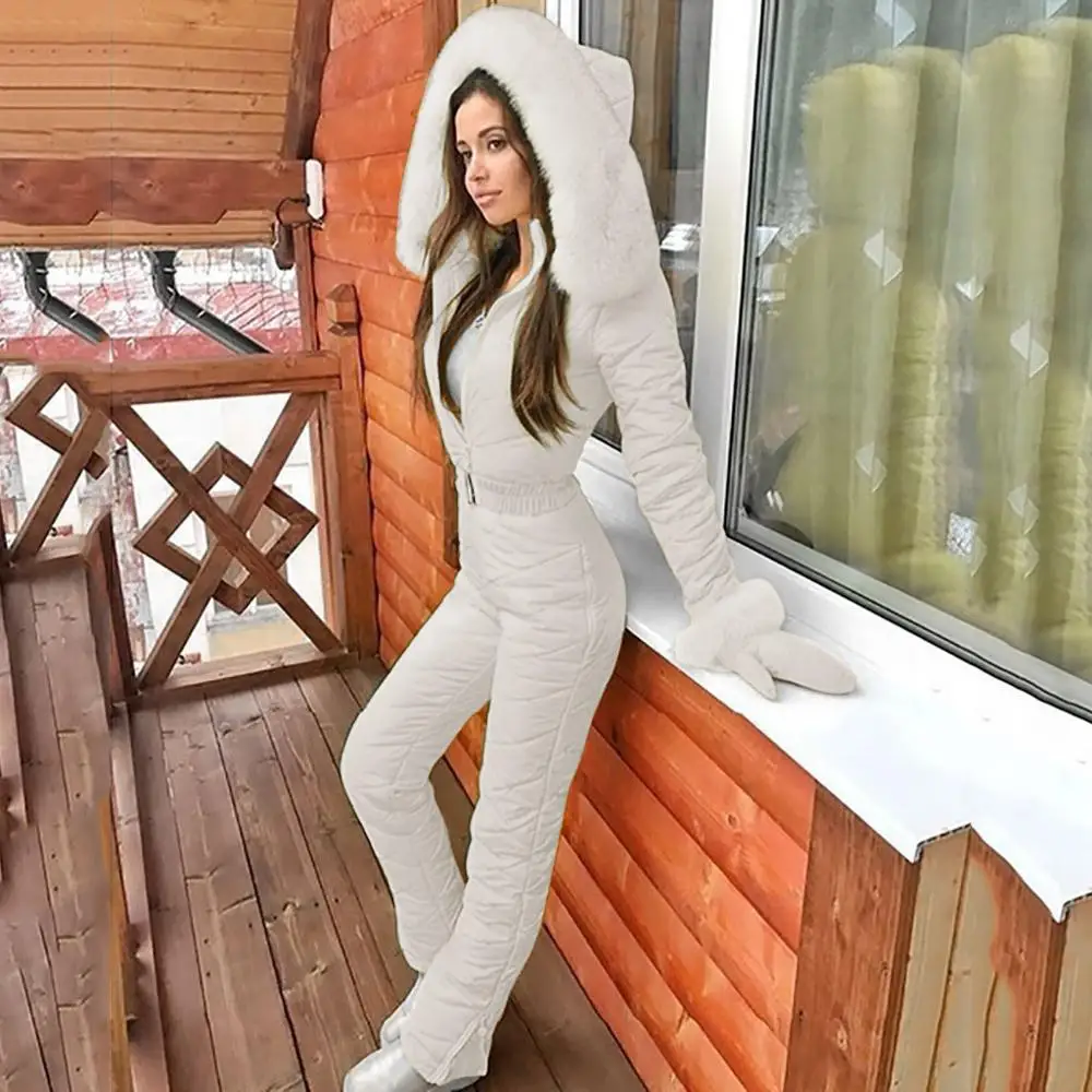 Женские комбинезоны модные повседневные толстые хит для сноуборда лыжный костюм
