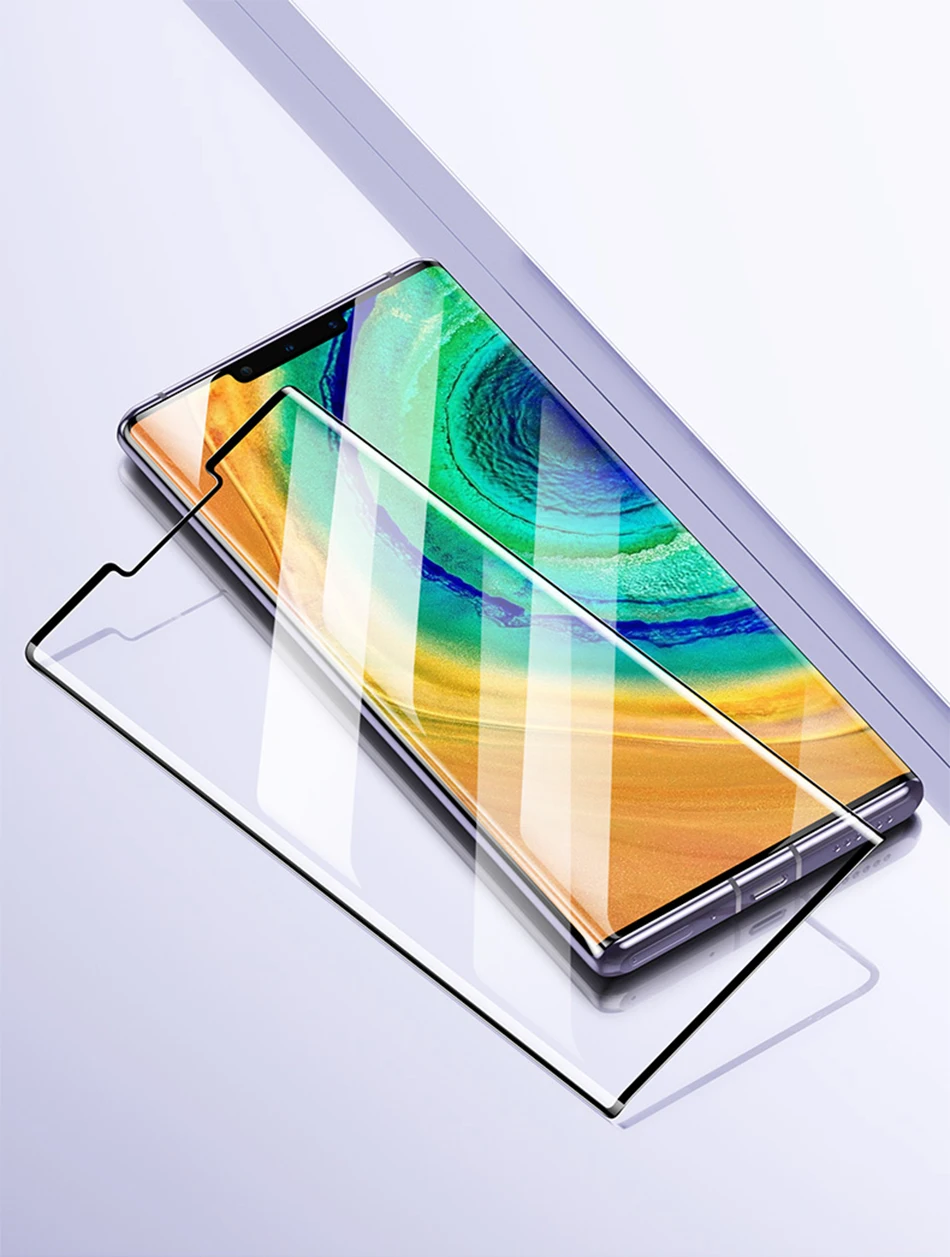 Benks Curved Tempered Glass VPRO Full Coverage For Huawei Mate 30 Full Protector Glass XPRO For Mate 30 Pro HD Transparent Film (16)