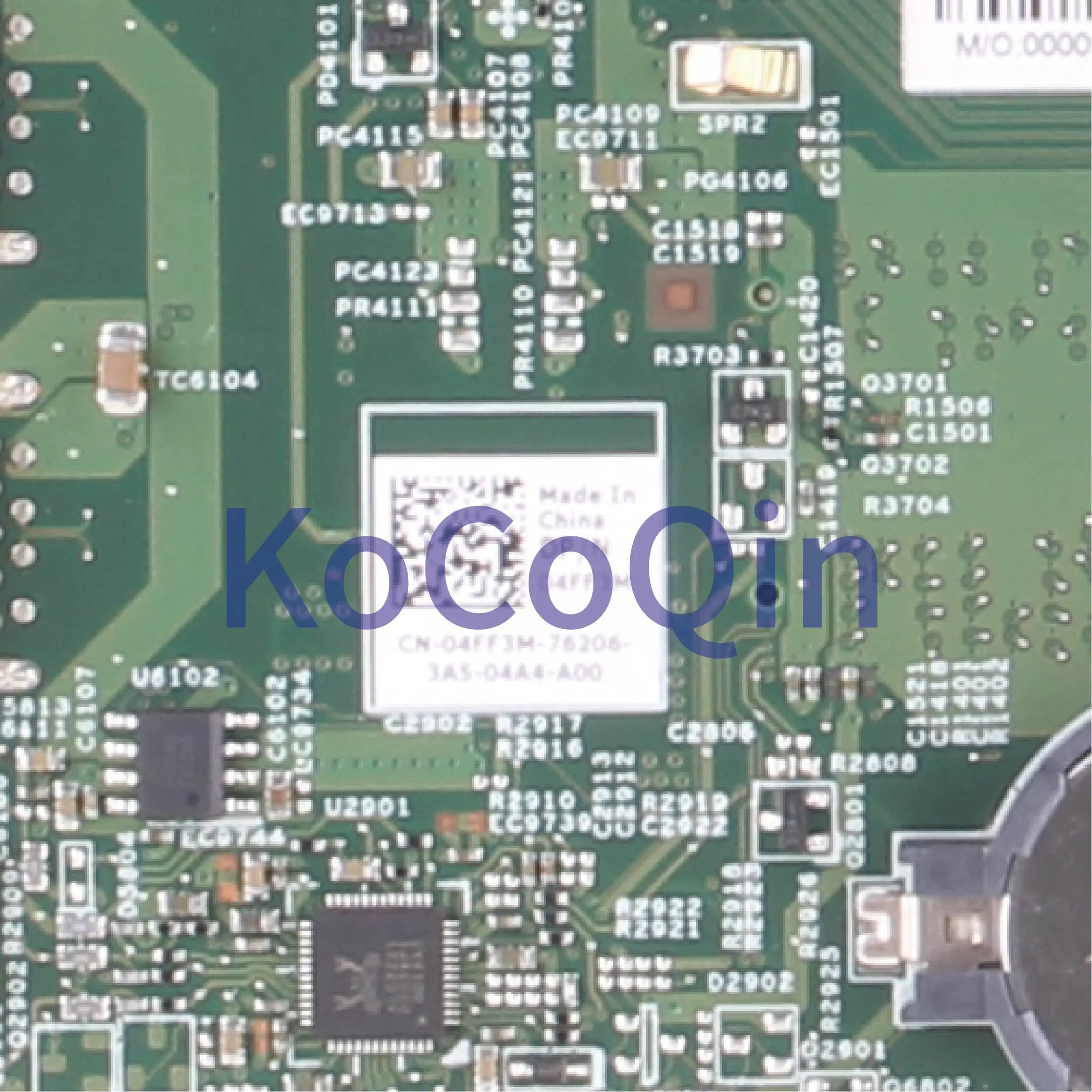 KoCoQin материнская плата для ноутбука DELL Inspiron 3421 Core SR0XG i7-3537U материнская плата N14P-GE-A2 CN-04FF3M 04FF3M 12204-1 SLJ8C