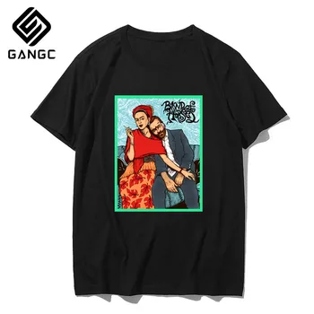 

Man&Women Van Gogh Oil Art Painting Top Female Van Gone Funny T-shirts 90s Graphic Tshirt Harajuku T Shirts Fashion Top Tees