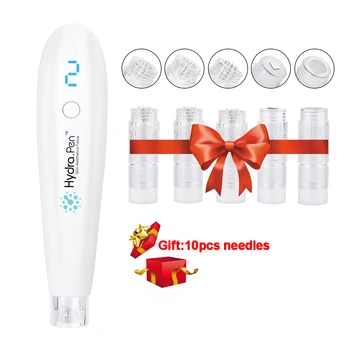 

Hydra Pen H2 Professional Microneedling Pen Automatic Applicator Skin Care Tool Home Kit for Personal Use With 10pcs Cartridges