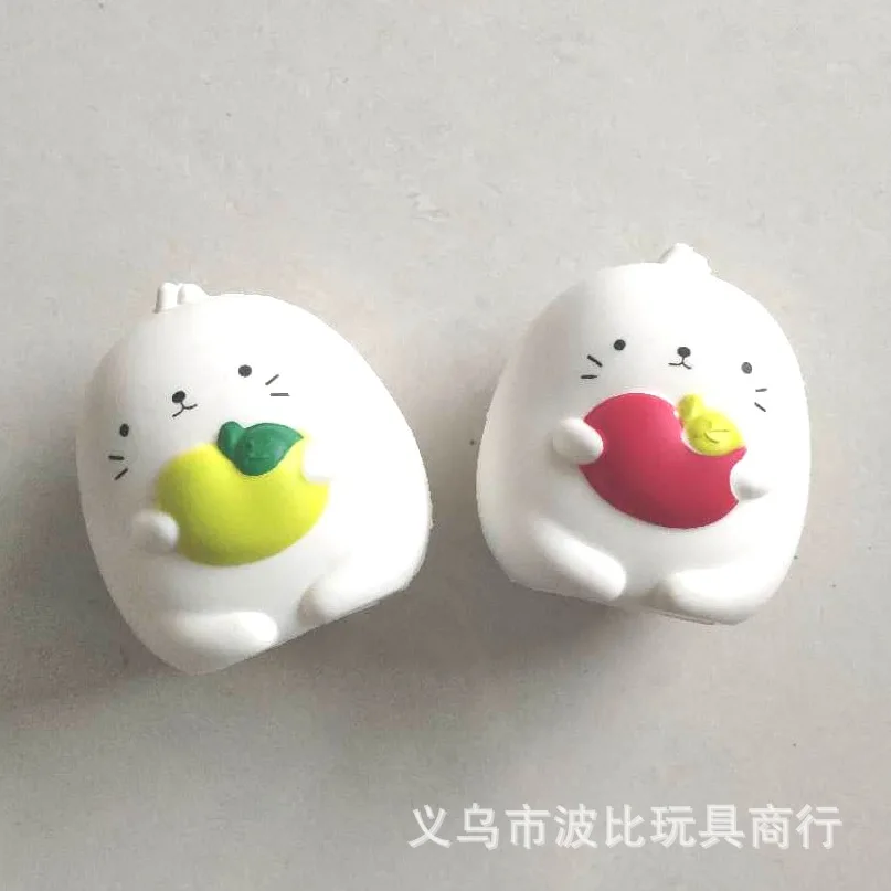 Новые продукты Лидер продаж памяти пены PU Apple кролик из пены с эффектом памяти Apple tu wan ju кукла из пены с эффектом памяти держать Apple кролик