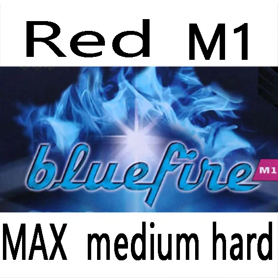 Donic Original Blue fire M1/M2/M3 синяя губка для настольного тенниса, резиновые, сильные прыщи для пинг-понга - Цвет: M1 Red MAX MH