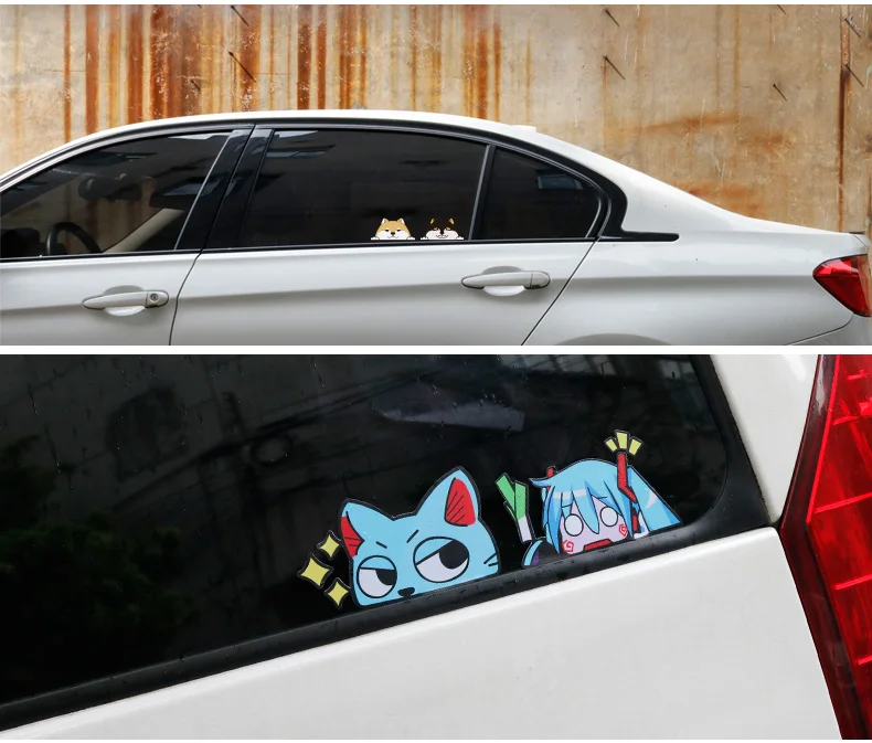 Noizzy Tonari no Totoro Ho мультяшная Наклейка на окно автомобиля виниловая переводная наклейка аниме Япония Миядзаки авто тюнинг аксессуары Стайлинг