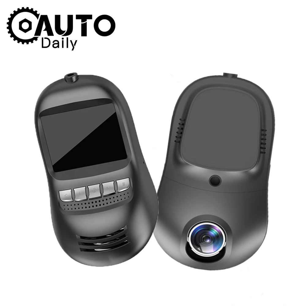 Автомобильный видеорегистратор с Wi Fi Full HD 1080P двойной объектив камера заднего