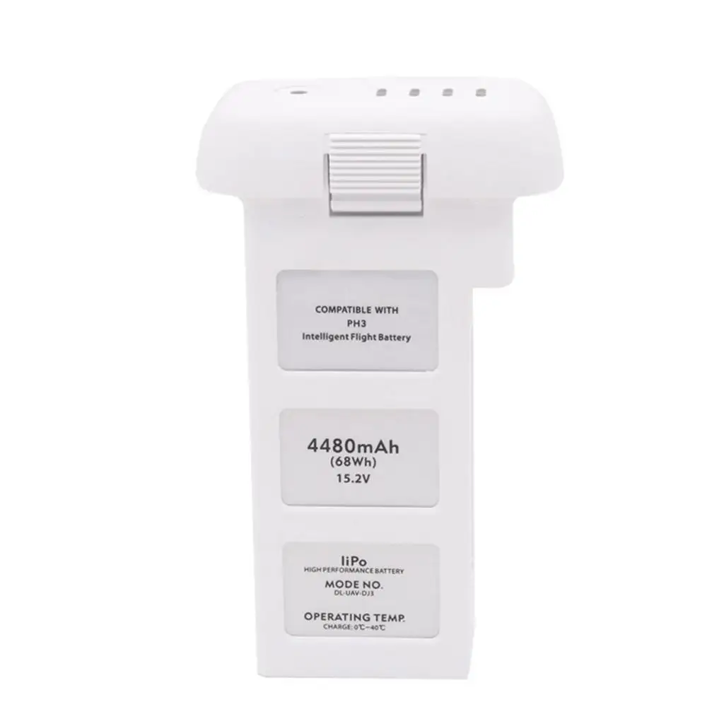 

Replacement Battery 15.2V 4480mAh LiPo Battery Rechargable Battery for DJI Phantom 3 RC FPV Drone
