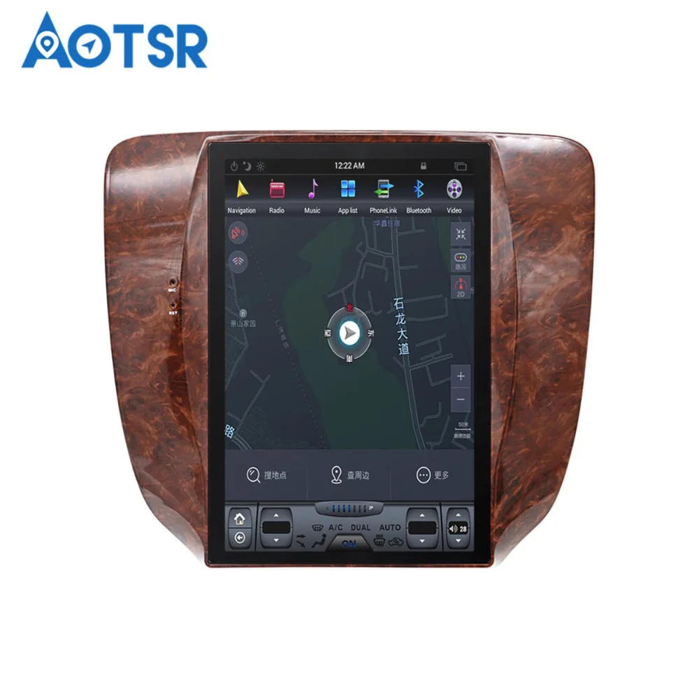 Tesla style px6 Android 9,0 4+ 64G Автомобильный gps Navi dvd-плеер для GMC Yukon/Chevrolet Tahoe suburban 2007-2013 радио головное устройство