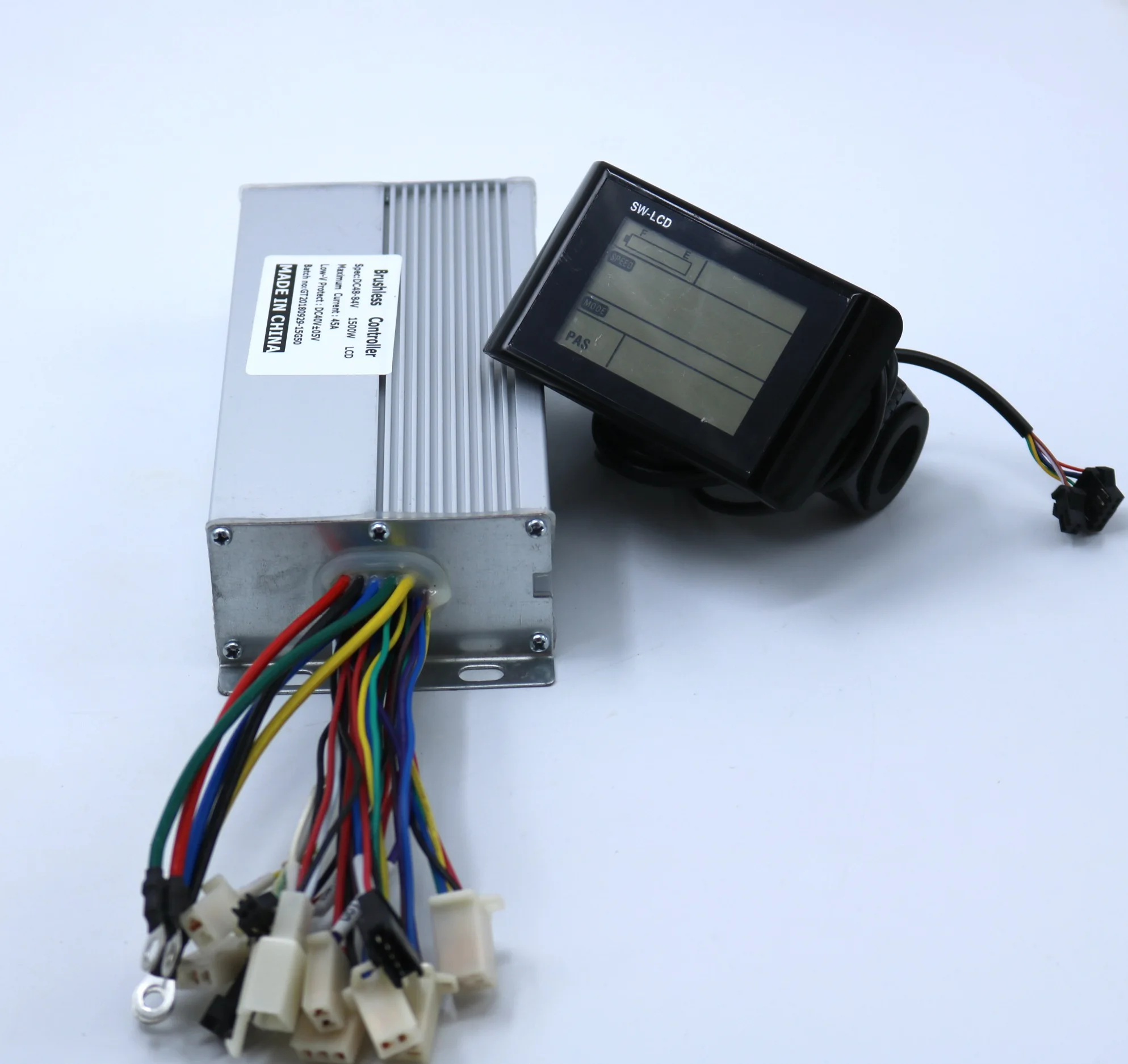 Высокое качество 48-60V1500W контроллер электровелосипеда с SW900 ЖК-дисплей один комплект