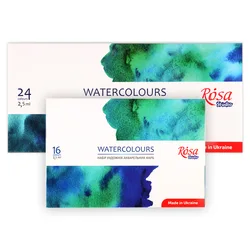 2021 New Watercolor Paint Full Block Solid 16/24 Color for Fine Art Watercolor Painting Art Supplies  Art Supplies for Artist