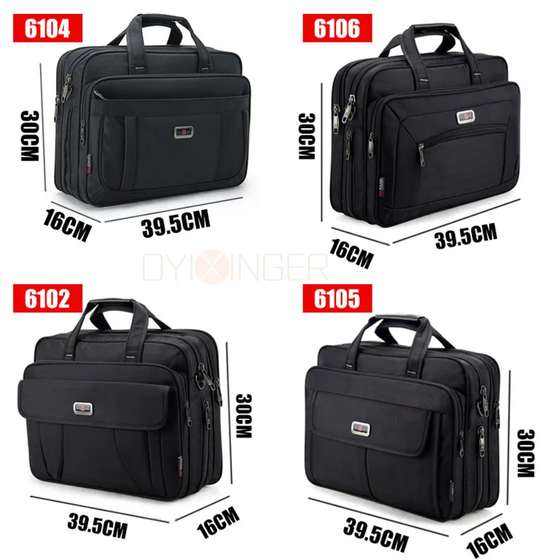 US $43.70 Classic Men Laptop Handbags Male Business Shoulder Bag Office Bags Gentleman 156 Computer Handbag High Quality Durable Oxford