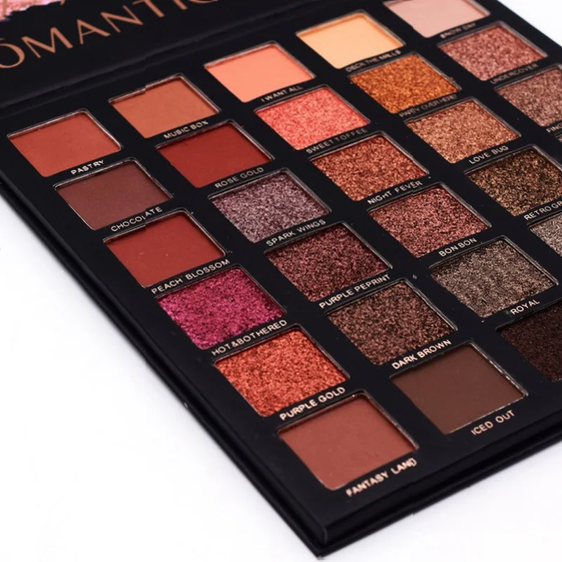 30 Colors Shimmer Glitter Eye shadow Make up Palette Lasting Waterproof Eyeshadow Makeup Pigments