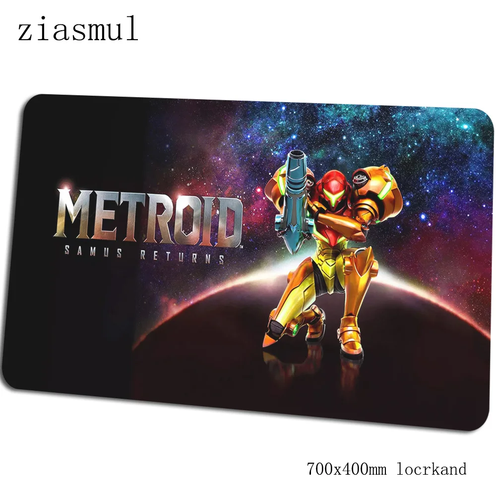 Metroid коврик для мыши милый компьютерный коврик 70x40 см игровой коврик для мыши большая высококлассная клавиатура со встроенной мышью игры ПК геймер стол - Цвет: Size 700x400x2mm