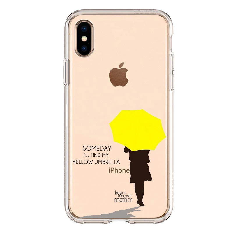 Американский горячий ТВ как я мет вашу маму чехол для iPhone X 10 6 6S 7 8 Plus XS MAX XR Прозрачный Мягкий ТПУ силиконовый чехол для телефона - Цвет: TPU