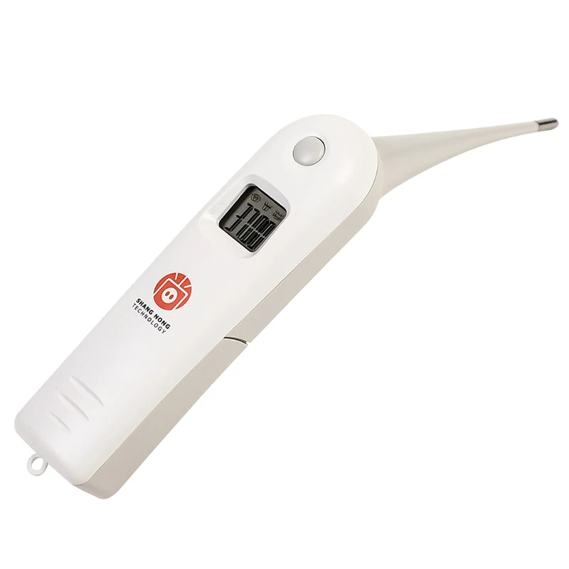 Termómetro electrónico para animales, medidor rápido de temperatura corporal para perros, cerdo, caballo