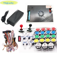 Pandora джойстик DIY консоль комплект-геймпад стенд-аркадная вилка-интегрированная игра-Pandora-Коробка 2500-в-1 9d