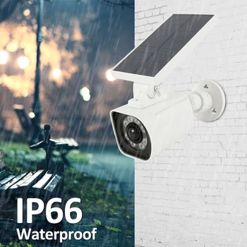 

Solar Light Outdoors PIR Motion Sensor LED Solar Spotlights Simulation Monitor Solar Wall Lights Waterproof IP66 Security Lamp