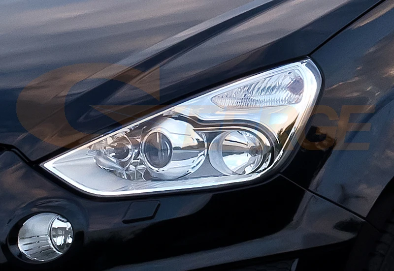 Для Ford S Max 2006 2014 ксеноновый головной светильник ультра яркий SMD СВЕТОДИОДНЫЙ