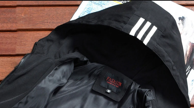 Мужские куртки с капюшоном, весенне-осенняя куртка-бомбер, пальто, Модная приталенная уличная одежда, мужские ветровки, верхняя одежда в стиле хип-хоп, 4XL