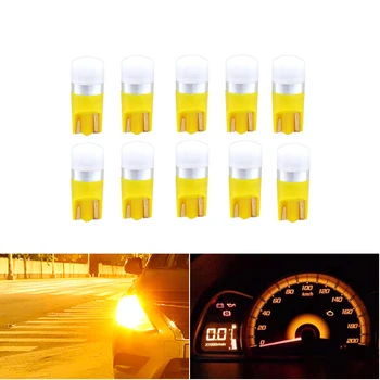 

10x W5W T10 LED Lamp LED Light Bulbs for BMW Audi Mercedes Car Interior Reading Parking Lights White Blue Red Yellow Green 12V