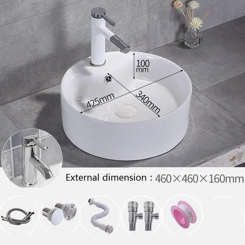 MODEL O Waschtisch Туалет Waschbecken черный собре Encimera Salle De Bain умывальник Lavandino Bagno поо Куба Banheiro Ванная комната раковина - Цвет: MODEL O
