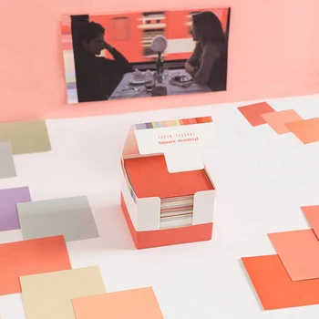 

150 Sheets Movie Series Memo Pad Creative Solid Color Journal School Supplies