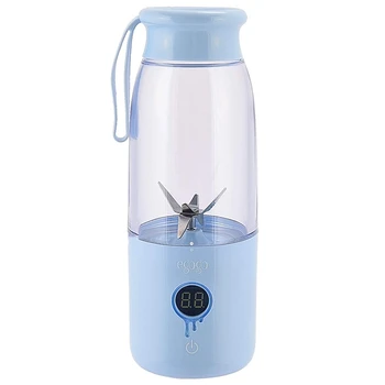 

Egogo Portable Blender-Smoothie Blender,14Oz Detachable Juicer Cup For Travel Office School Home,Personal Fruits Juicer And Mixe