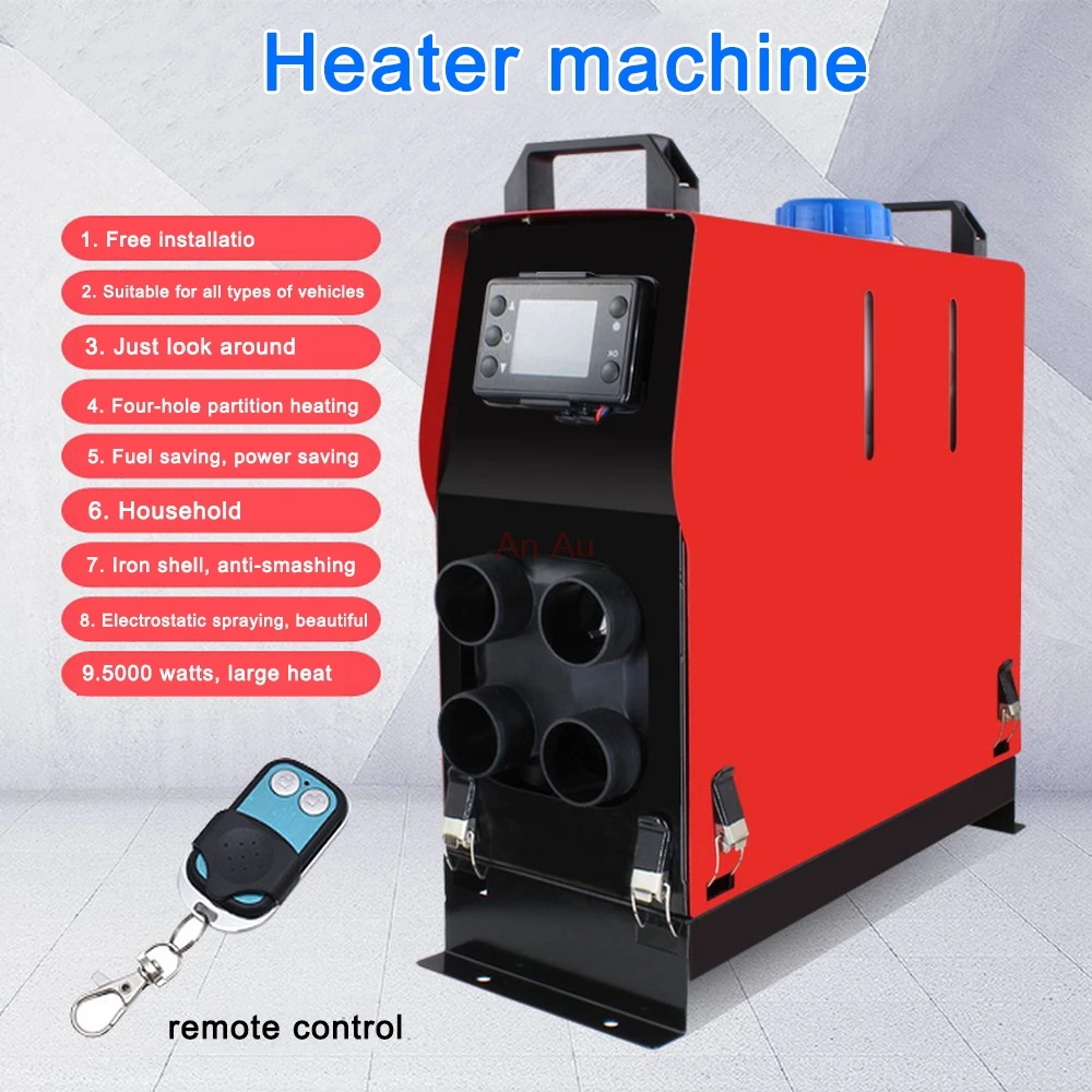 Car Air Diesel Heater All-in-One Machine Single Hole LCD Monitor Parking Warmer For Truck Bus Boats 12V 5000W | Автомобили и