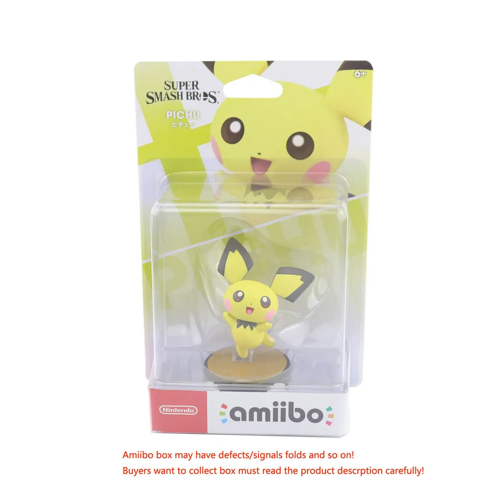 Фигурка Amiibo Super Smash Bros. Серия Для nintendo переключатель Фирменная Новинка - Цвет: Pichu