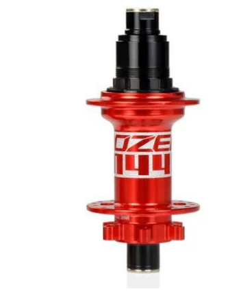 KOOZER BM440 MTB горный велосипед BOOST Naben 32 h Лох диск Lager Hub Vorne Hinten 6 Bolzen 15*110 12*148 мм через - Цвет: Red rear XD