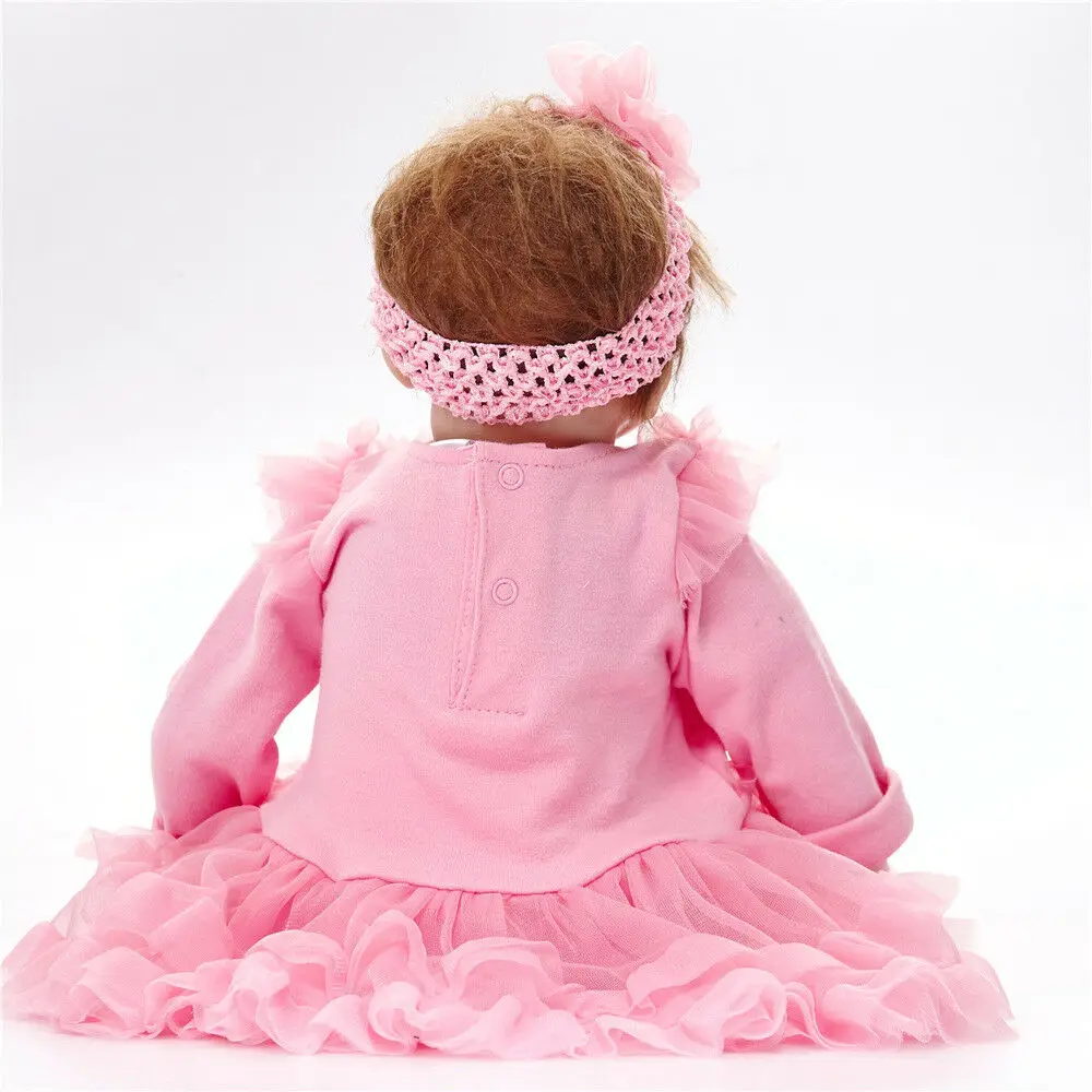 Reborn Baby Toddler 22 ''ручная работа Детская кукла мягкая виниловая силиконовая подарки для новорожденных куклы для девочек Детские куклы детские игрушки для девочек