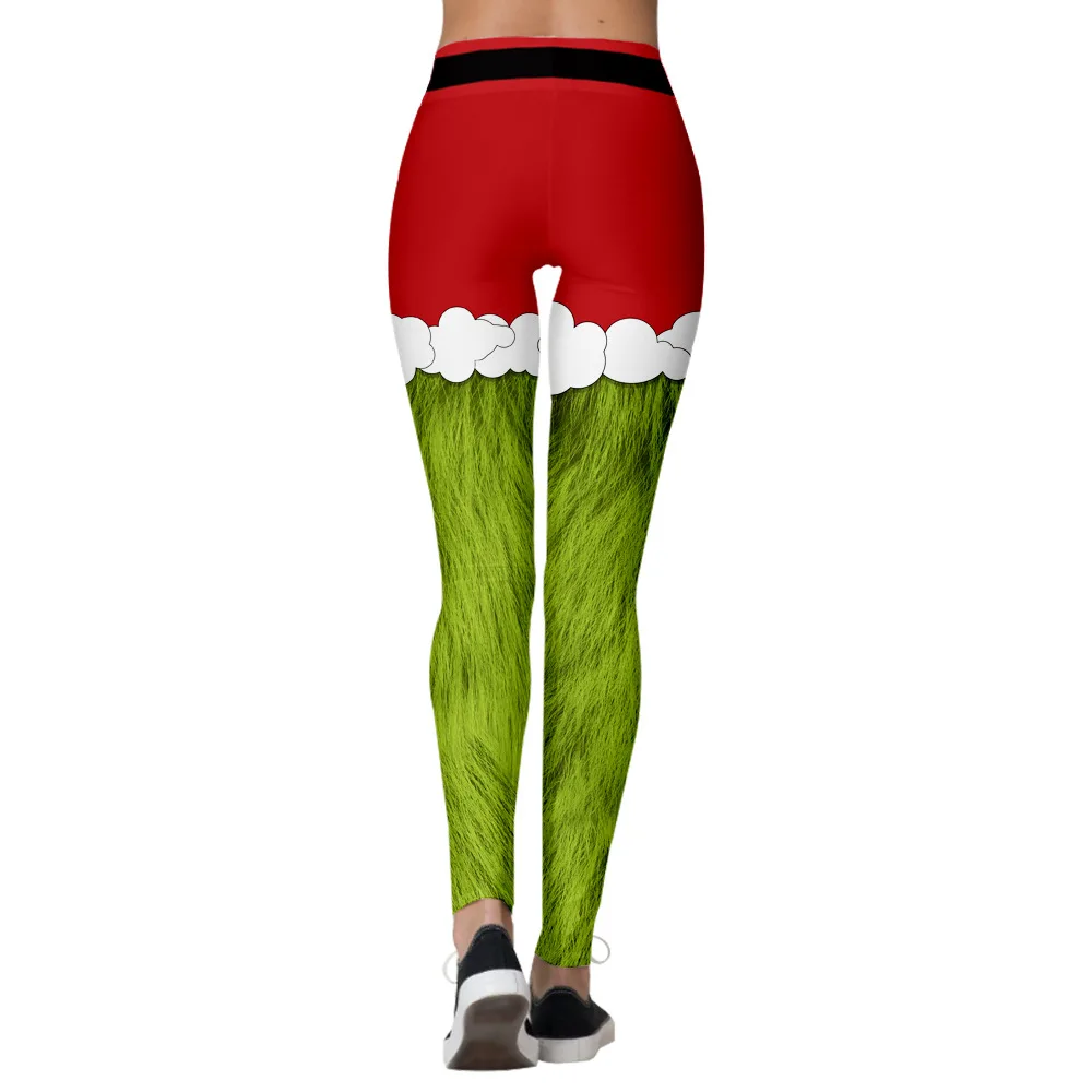 carhartt leggings Christmas Leggings For Women St Patrick's day Leggins 3D Printed Workout Legin Festival Legging Elastic Slim more color compression leggings