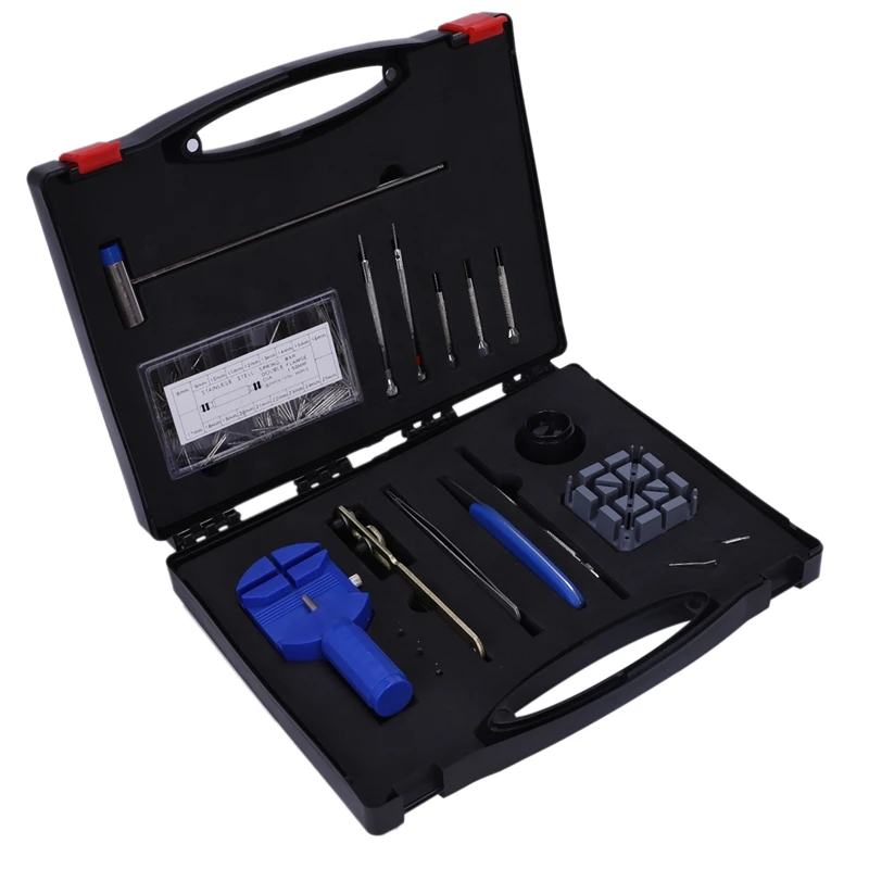 

175 PCS Watch Repair Tool Kit Case, Professional Spring Bar Tool Set, Watch Band Link Pin Tools