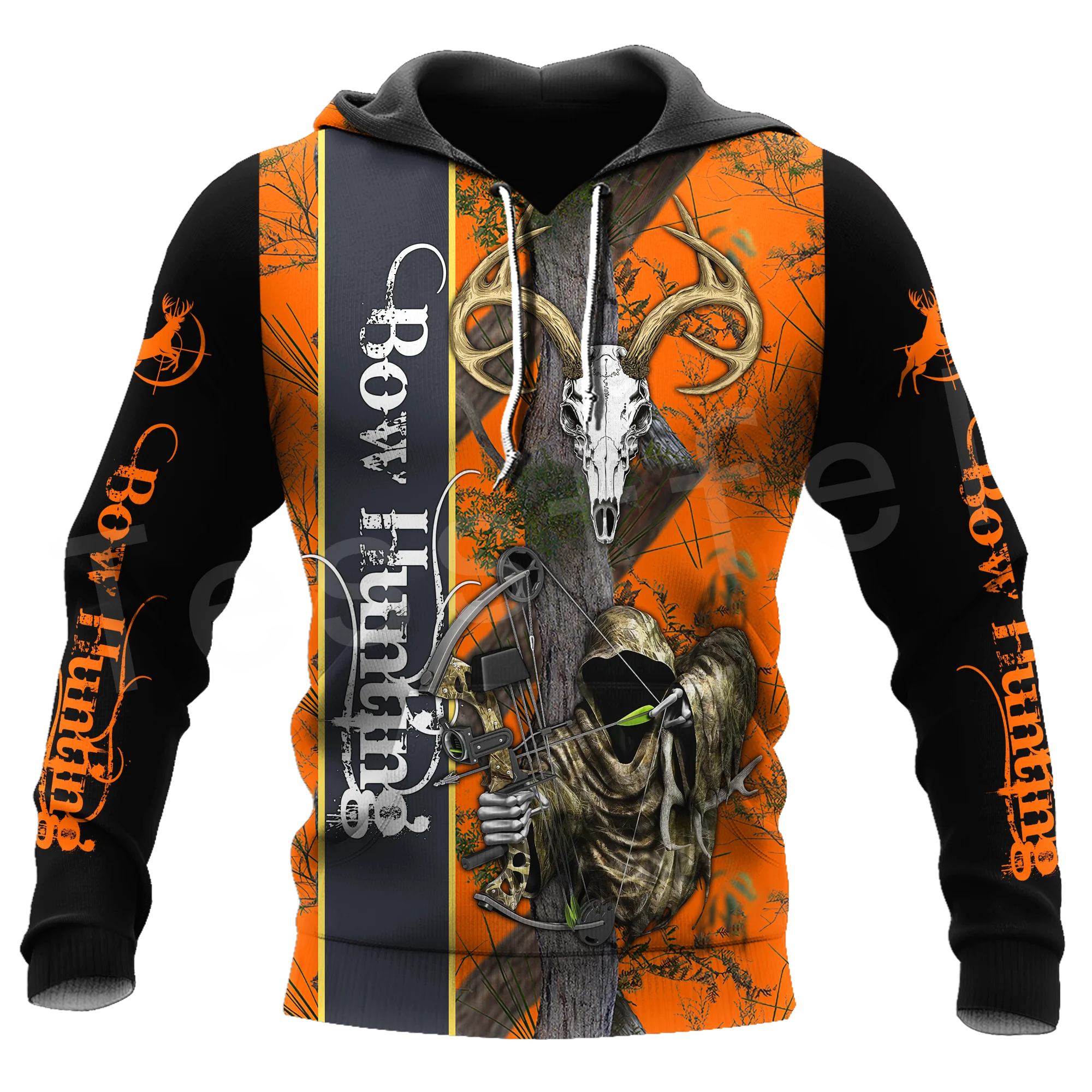 

Tessffel Deer Elk Bow Hunter Animal Hunting Camo Tattoo 3DPrint Men/Women Autumn Pullover NewFashion Streetwear Funny Hoodies D5