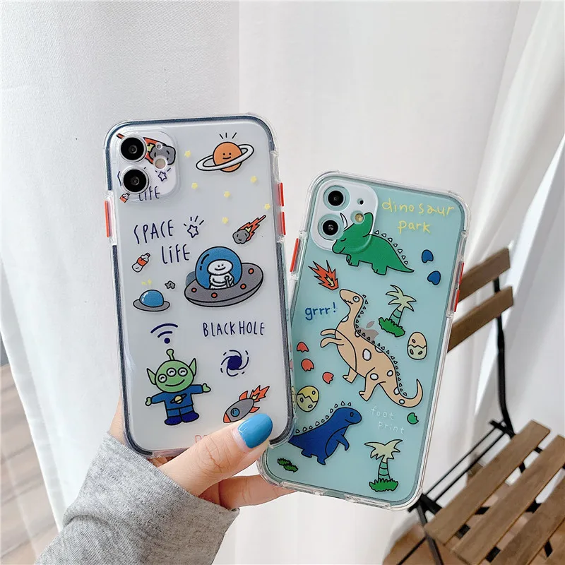 Мягкий чехол для телефона из ТПУ iPhone 11 Pro Max X Xs 7 8 Plus|Бамперы| |